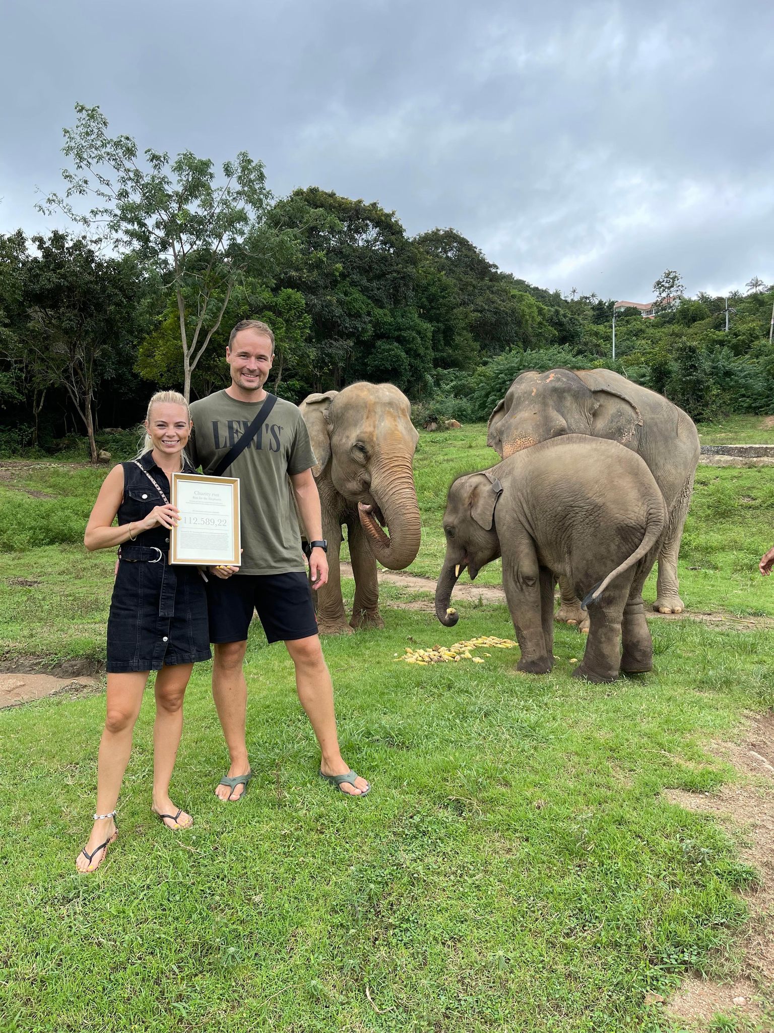 Faaborgensere reddede kvart elefant i Thailand | Det Rigtige Faaborg